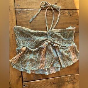 American Eagle Halter Crop Top Women's M